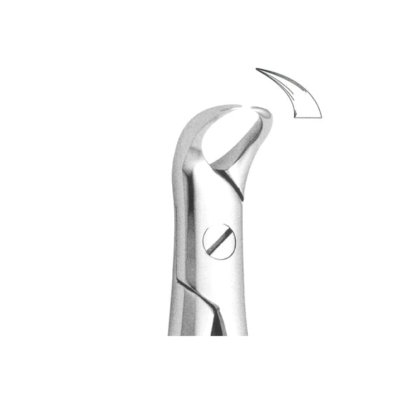 Extraction Forceps, Lower Molars decayed or Broken down Crowns, Fig. 87