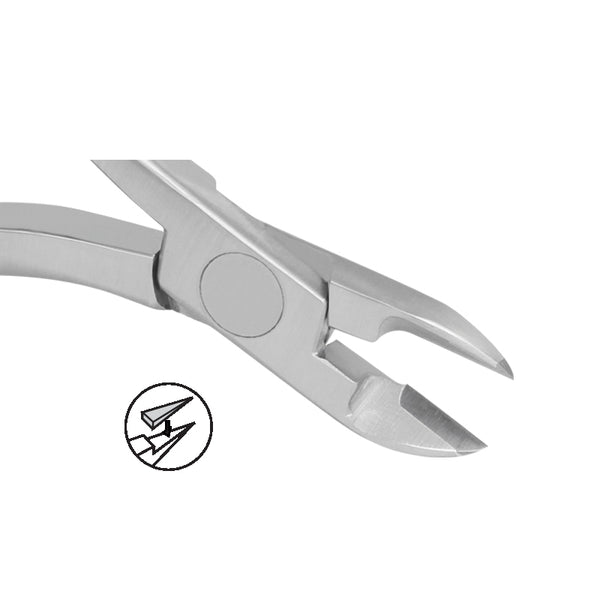 Pin & Ligature Cutter Micro Mini, Angle 7 Degree , Orthodontic Cutter