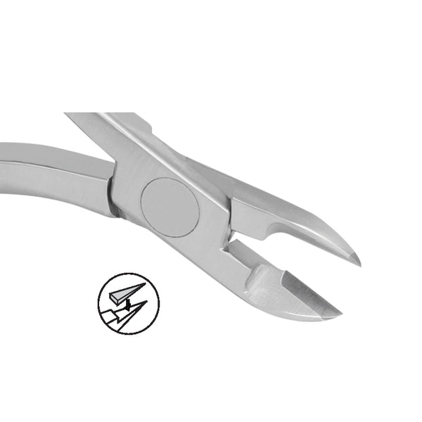 Pin & Ligature Cutter Micro Mini, Angle 15 Degree , Orthodontic Cutter